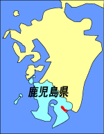 鹿児島県の地図